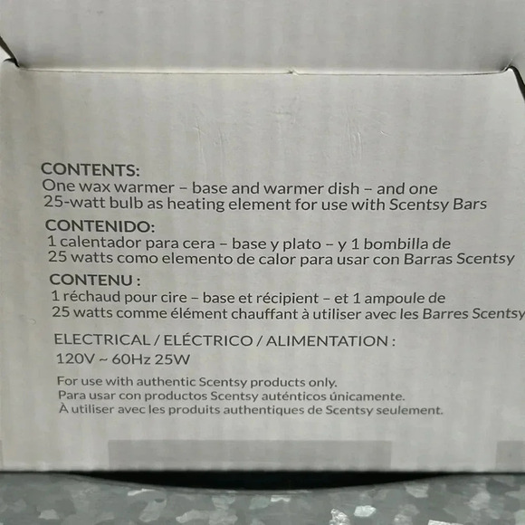 NWT Scentsy Home NHL Nashville TN Predators Hockey Wax Warmer Nashville Preds - Picture 5 of 5